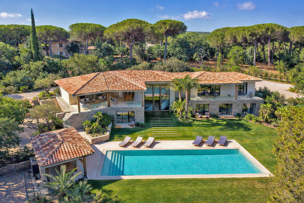 Villa Athena Rental in Saint-Tropez, Les Parcs de Saint-Tropez